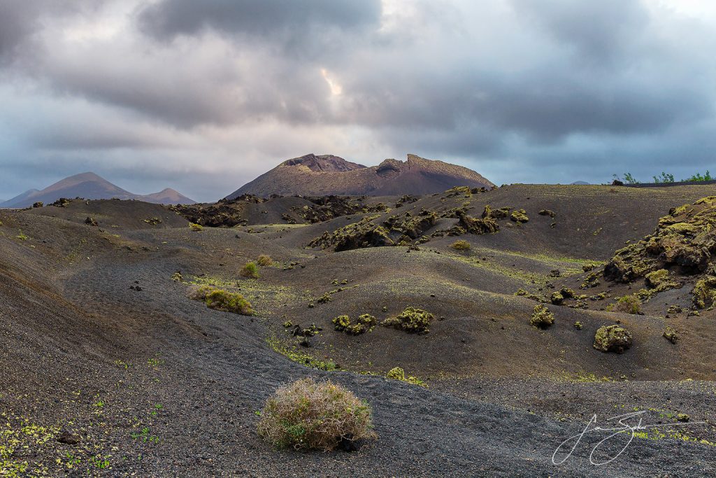 Volcan el Cuervo in Lanzarote by Jon Barker