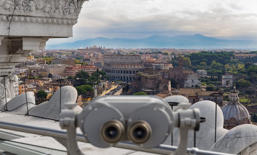 Roman Overlook - Rome, Italy by Jon Barker