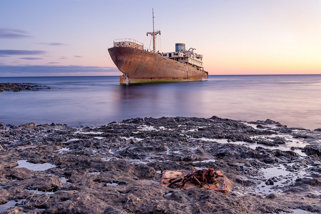 Ghost of the Telamon in Lanzarote by Jon Barker