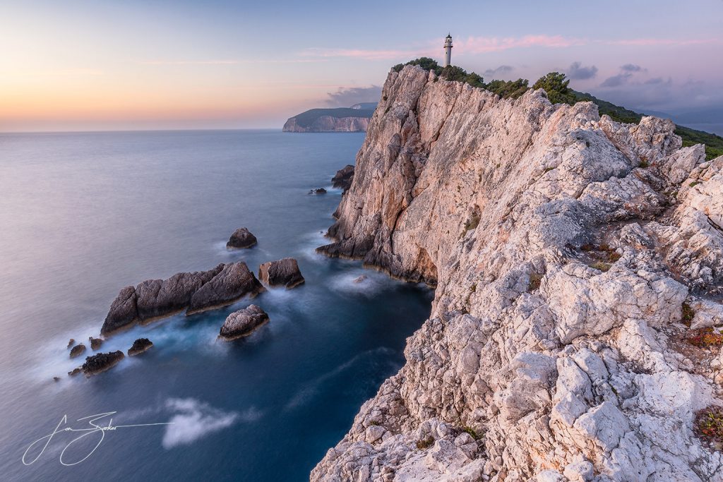 Cape Lefkada by Jon Barker